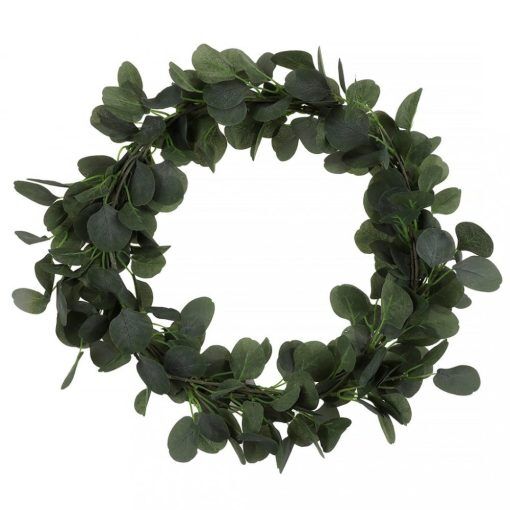 Krans - Eucalyptus - 50cm - Baby Shower-dekorationer, Baby Shower