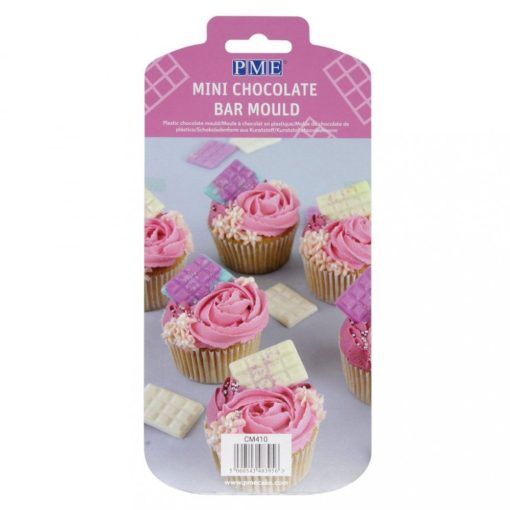 Chokladform - PME - Mini Cocolate Bar - Figurformar, Bakformar