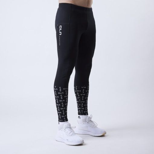 CLN Athletics Fodrade tights Svart Herr Lightning winter tights Black