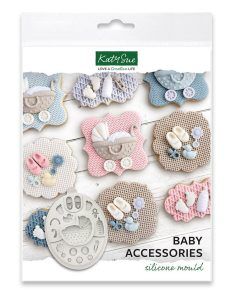 Silikonform - Katy Sue - Babyaccessoarer - Dopbakning