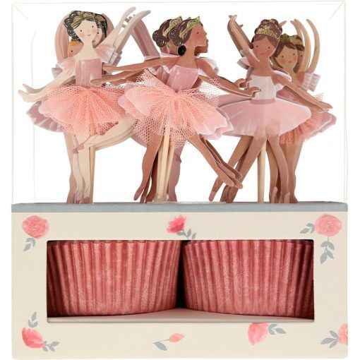 Cupcake Kit - Ballerina - Cupcake Wrappers, Cupcakes & Muffins