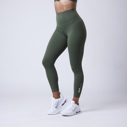 CLN Athletics Träningstights Grön Dam Fuse 7/8 tights 2.0 Moss green