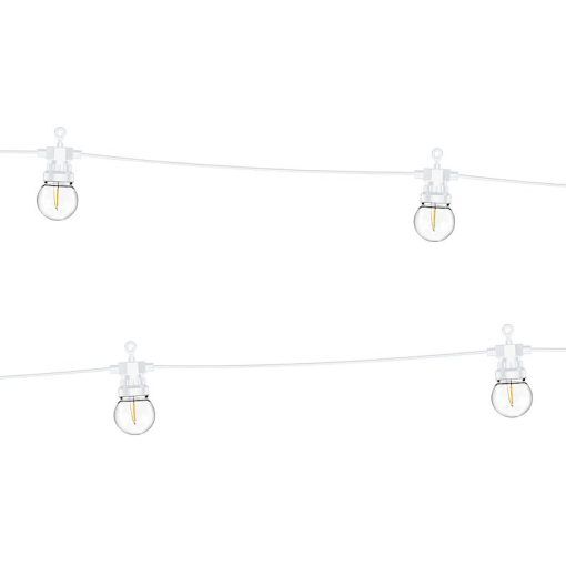 Ljusslinga - Lampa - LED - Vit - Midsommarfest