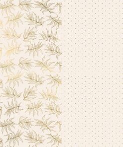 Presentpapper - 2-pack - Rosa/Guld - Presentpapper, Presentinslagning till kalas