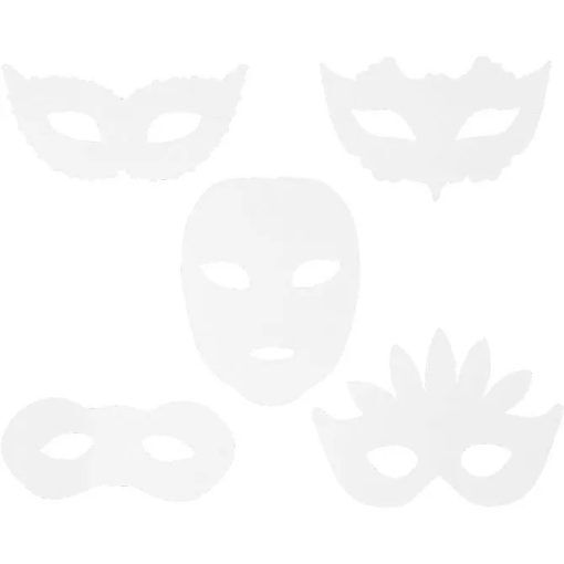Kalasmasker - DIY - Teater - 16-pack - Barnbordet
