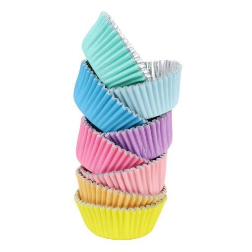 Muffinsformar - 104-pack - Pastel Rainbow - Muffinsformar, Cupcakes & Muffins