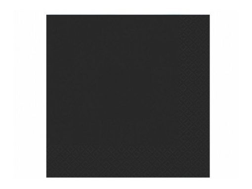Servetter - Svarta - 20-pack - Servetter till kalas