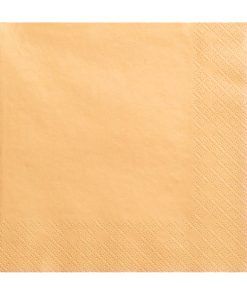 Servetter - Aprikos - 20-pack - Servetter till kalas