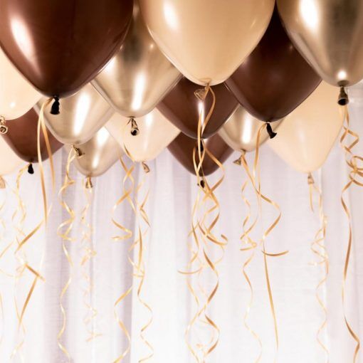 Ballongtak - Nude - Takballongskit till Baby Shower, Baby Shower-ballonger, Baby Shower