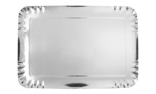 Serveringsfat - Metallic - Silver - 10-pack - Serveringsfat, Dukning
