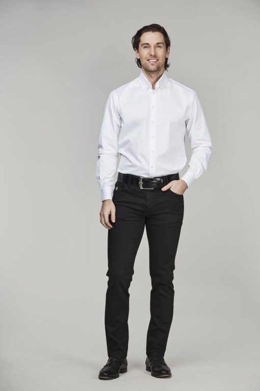 Exklusiva Jeans, Cape Town Denim, Svart, 34/34, Hansen & Jacob - 34/34