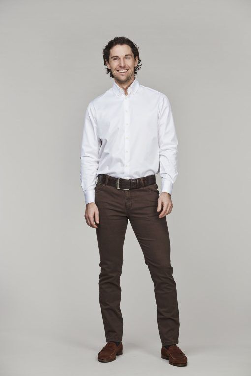 5-pkt Silk Touch Okado, Brun, 35/34, Hansen & Jacob - 35/34