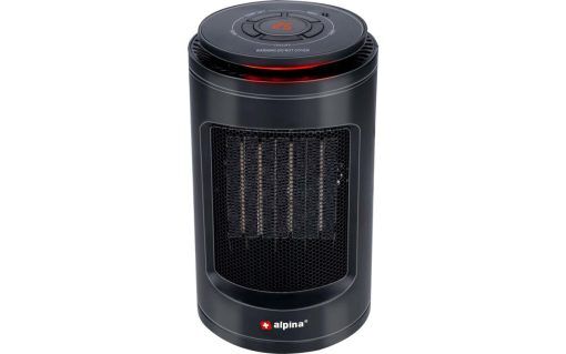 Alpina Elektroherd mit Ventilator 230 V 1200 W schwarz
