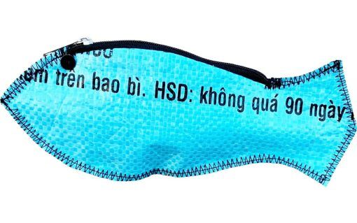 Beadbags Fisch Geldbörse gelb
