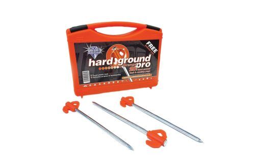 Blue Diamont Hard Ground Pegs Pro Zeltheringe aus Stahl 20 teilig