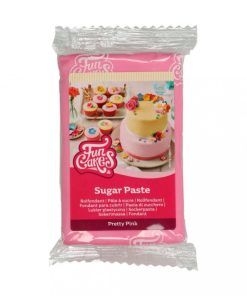 Sugarpaste - Pretty Pink - 250 gram - Baby Shower-bakning, Baby Shower