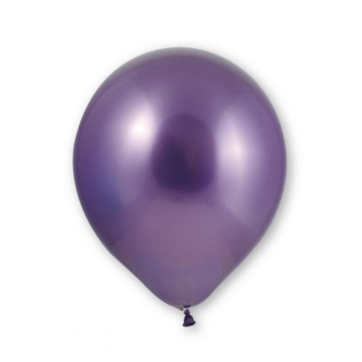 Chromeballonger - 10-pack - Lila - Baby Shower-ballonger, Baby Shower