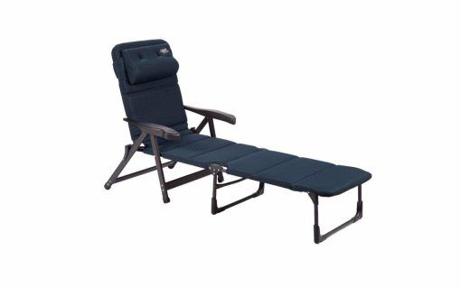 Crespo Lounger Air Deluxe Sonnenliege schwarz