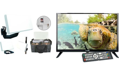 EasyFind Traveller Kit II TV Camping Komplettset 19"