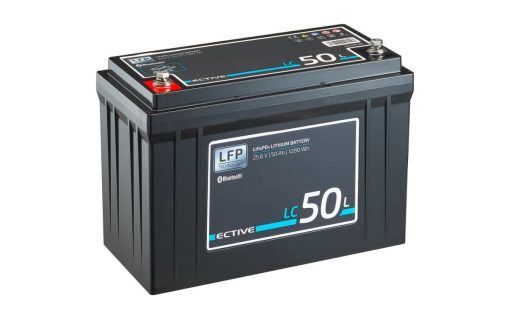 ECTIVE LC 150L BT LiFePO4 Lithium Versorgungsbatterie mit Bluetoothmodul 24 V 150 Ah