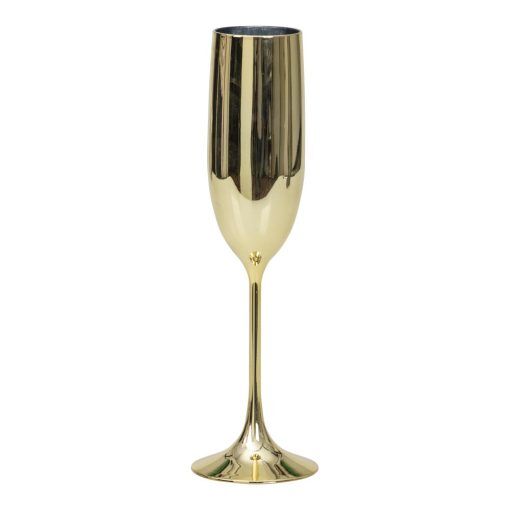 Champagneglas - Guldmetallic - Glas, Dukning