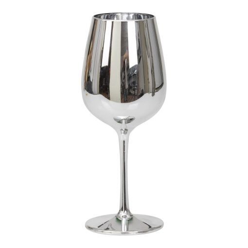 Vinglas - Silvermetallic - Glas, Dukning