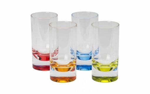 Flamefield Slim Jim Trinkgläser 4er Pack 290 ml