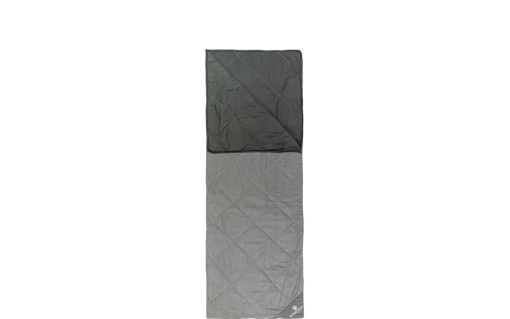 Grüezi Bag WellhealthBlanket Wool Melange Schlafsack grau