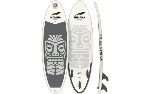 Indiana 5'8 Surf Inflatable aufblasbares Surfboard inkl. Luftpumpe