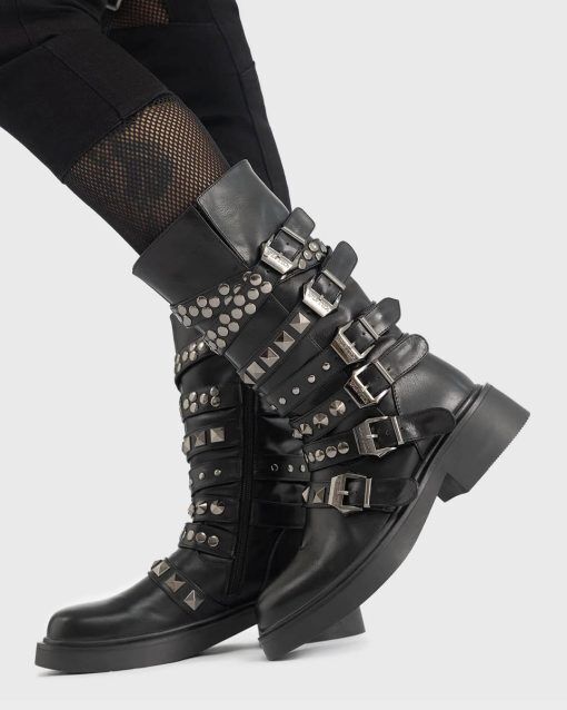 Killstar Boots Vegan Läder Blood Grunge (Storlek (EU/UK): 36/UK 3)