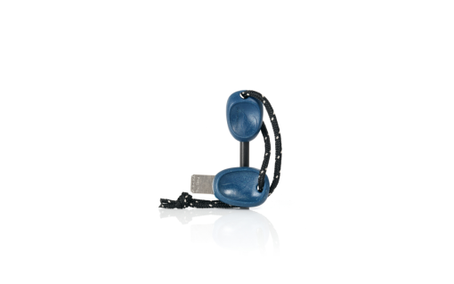 Light My Fire Swedish Firesteel  scout 2in1 Feuerstarter mit Signalpfeife Hazyblue