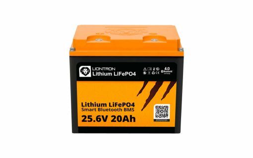Liontron LiFePO4 Smart Bluetooth BMS Lithiumbatterie 25,6 V 40 Ah