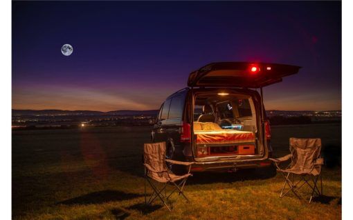 Moonbox Campingbox Weiß Van/Bus cm TYP 119  - Weiß
