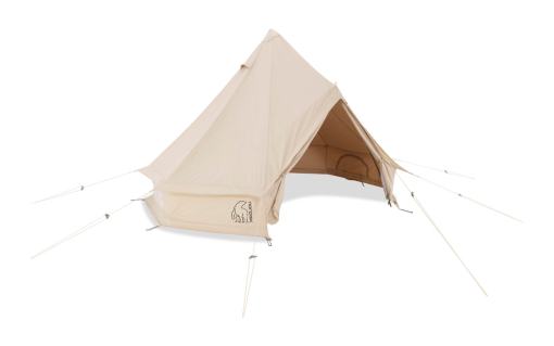 Nordisk Asgard 12.6 Baumwoll Glockenzelt für 6 Personen natural