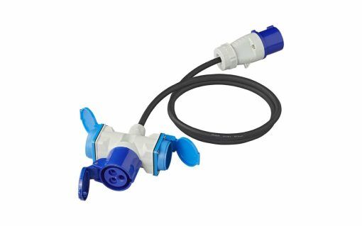 PAT Adapterkabel 150 cm 3 x 2,5mm² von CEE Stecker