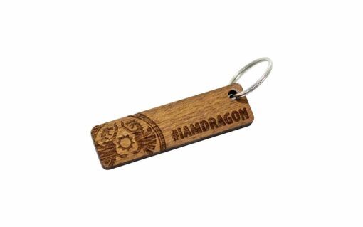 Petromax Schlüsselanhänger Holz