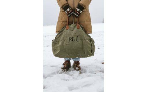 Rebel Outdoor Wasserabweisende Reisetasche grün 40 Liter