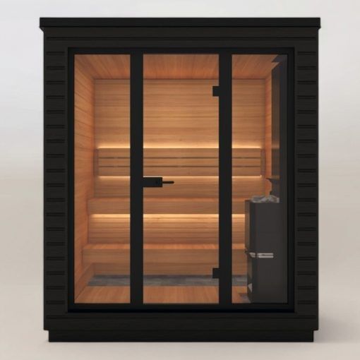 Saunum Classic Mini Outdoor Sauna 3 Seater