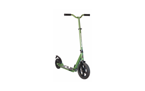 Six Degrees Aluminium All Terrain klappbarer Scooter Grün