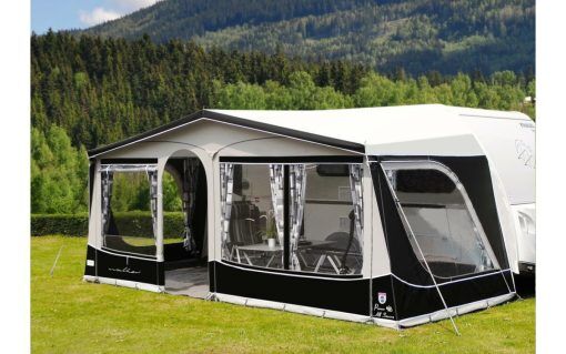 Walker Pioneer 240 All Season Vorzelt mit Stahlgestänge Größe 990 Umlaufmaß 976 - 1005 cm