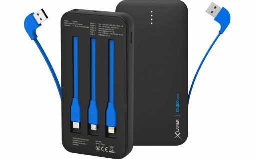 XLayer Powerbank Plus All-in-One PD18W 10.000 mAh