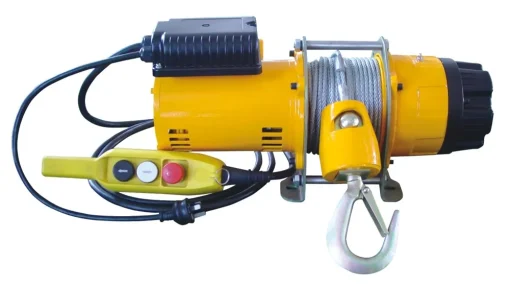 Elektrisk vinsch 200kg, 1-fas, 29m vajer
