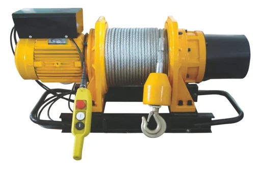 Elektrisk vinsch 500kg, 3-fas, 58m vajer