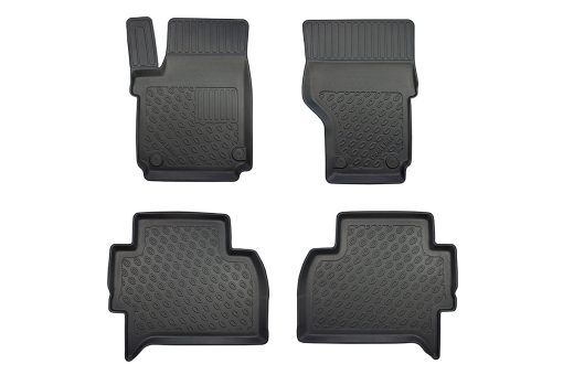 Kupémattor komplett set med hög kant VW Amarok 10-22