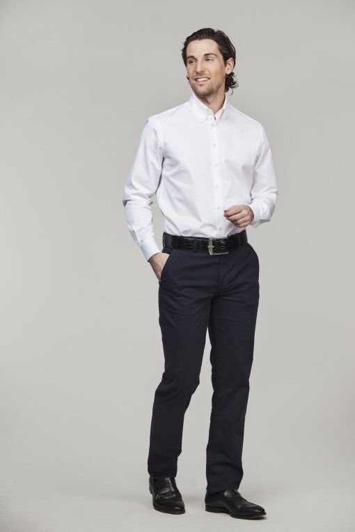 Exklusiva Chinos, Classic Chino Aerodyn High Stretch, Marinblå, 35/34, Hansen & Jacob - 35/34