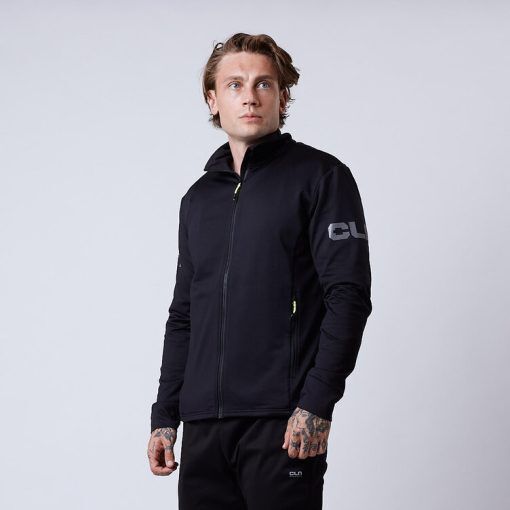 CLN Athletics Tröja träning Svart Herr Lane full zip Black
