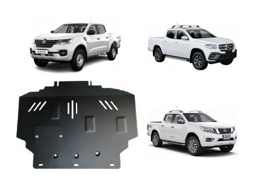 Underkörningsskydd Motor Alaskan 2017+ / Navara 15-21 / X-Klass 17-20