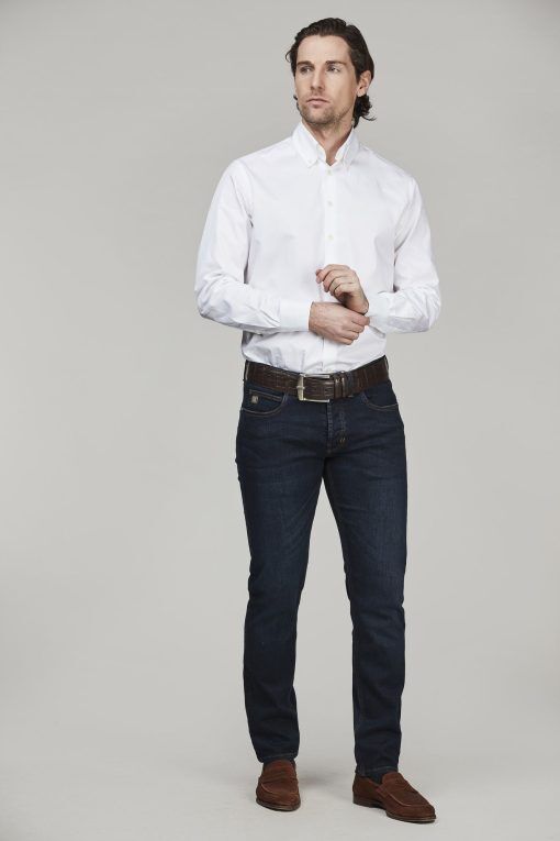 Exklusiva Jeans, 5-pkt Classic Denim, Blå, 36/30, Hansen & Jacob - 36/30