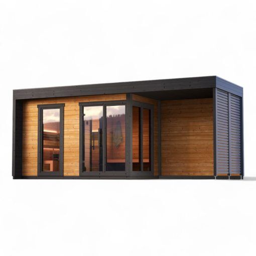 Saunasell Patio L Plus 5 Person Outdoor Sauna