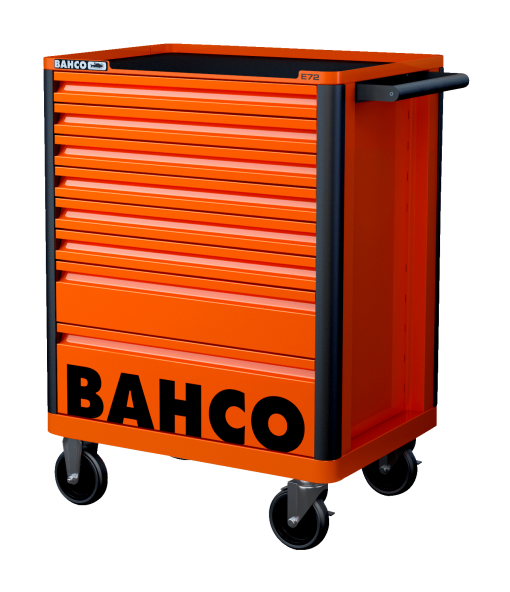 Bahco Verktygsvagn 8 lådor, orange, 26" E72